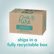 Pampers Pure Protection Diapers - Size 4, One Month Supply (150 Count)
