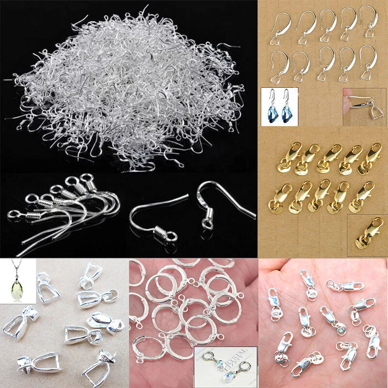 Wholesale 925 Sterling Silver Earring Hooks 