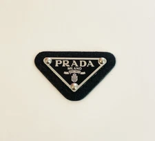 Triangle Silver Black Leather Pendant