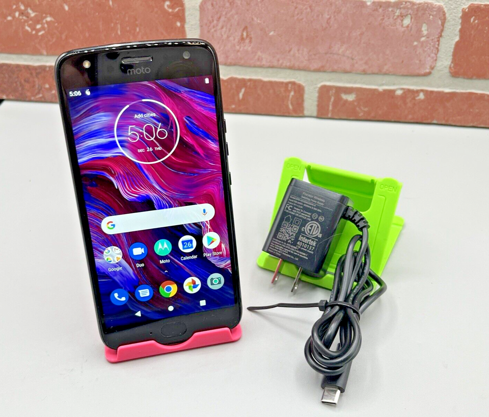 Motorola Moto X4 XT1900-1 Black 32GB Unlocked Android IN GOOD SHAPE!