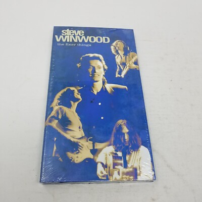 Steve Winwood The Finer Things CD Long Box Set 4 Discs 1995 New Factory Sealed