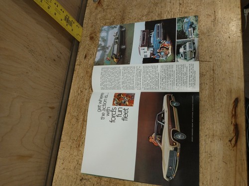 1970 Ford Wagons Torino Falcon Bronco Club Wagons Vintage Sales Brochure Catalog - Picture 7 of 9