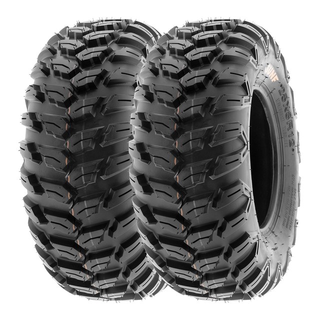 SunF 26x9R14 ATV UTV Tires 26x9x14 Radial Front Tubeless 6 PR A043 [Set
