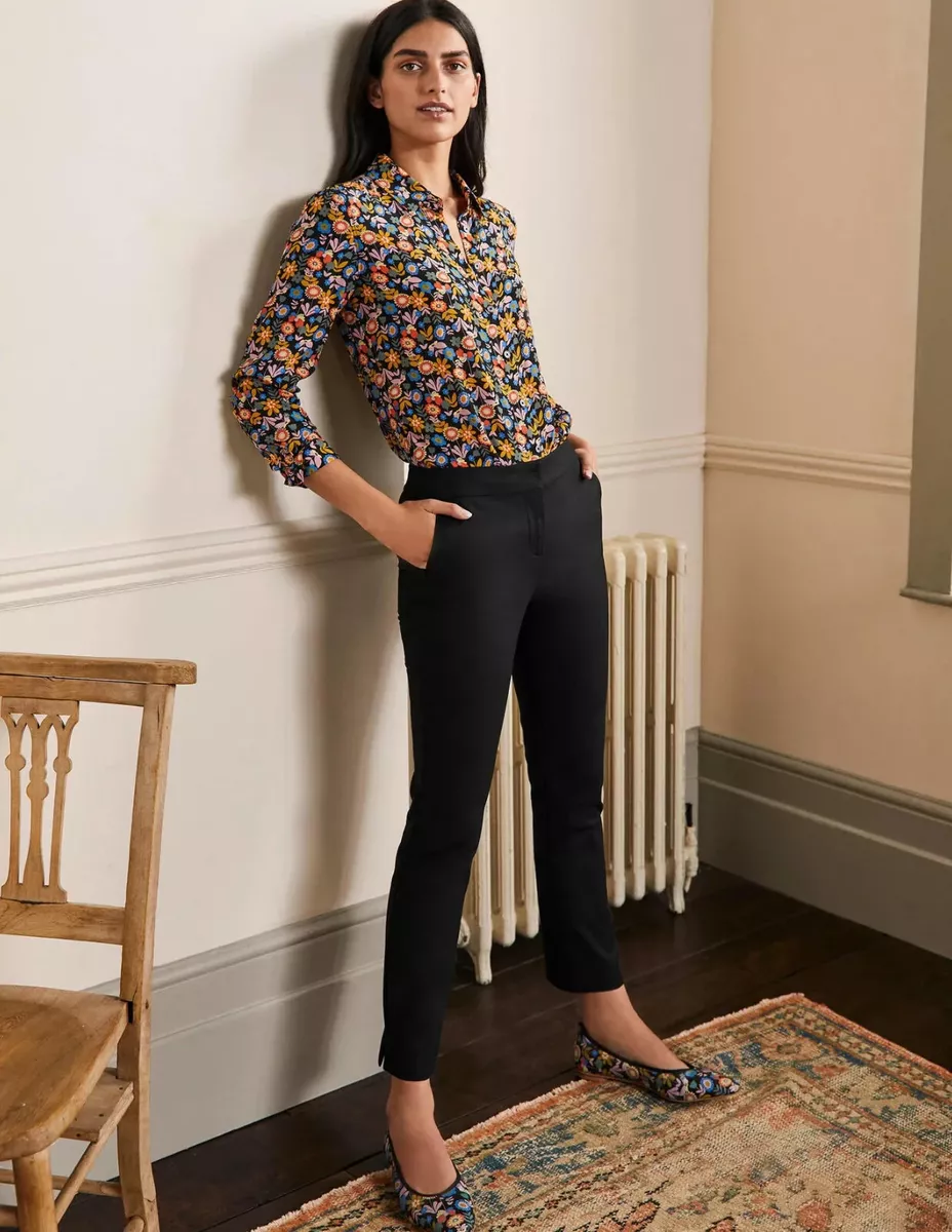 Boden black trousers discount