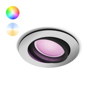 Philips Hue Centura Recessed Spotlight Round - Aluminium #Hh