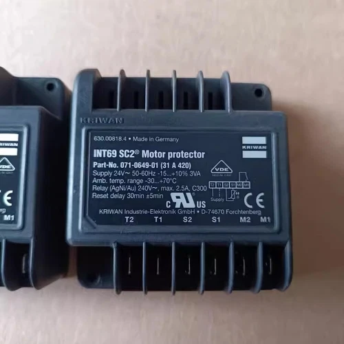 1pcs KRIWAN Protection Module INT69 SC2 Motor Protector 24V