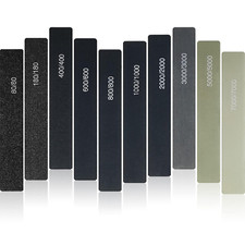 20 Pcs Sanding Sticks for Plastic Models Polishing Sticks Assorted Metal and Woo