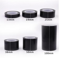 Heat Resistant Tape High Temperature Adhesive Tape Black 10m 13mm 0.13mm