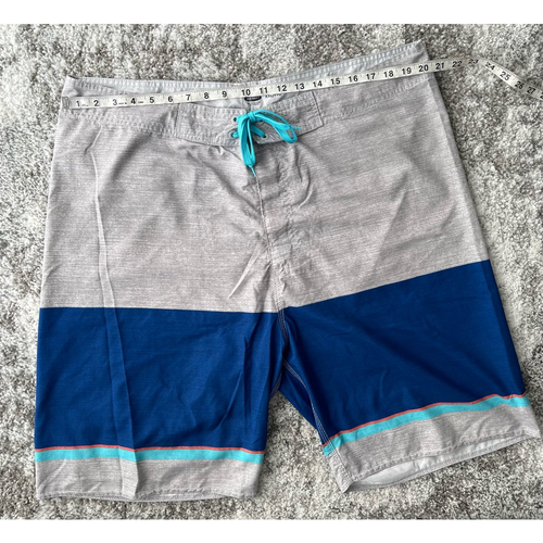 Old Navy Mens Board Shorts Swim Gray 