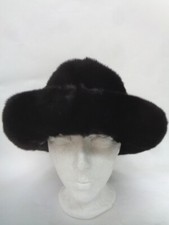 BRAND NEW BLACK CANADIAN MINK FUR HAT MEN MAN WOMEN WOMAN SIZE ALL