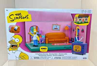 Jakks Pacific The Simpsons Living Room Diorama with 2.5