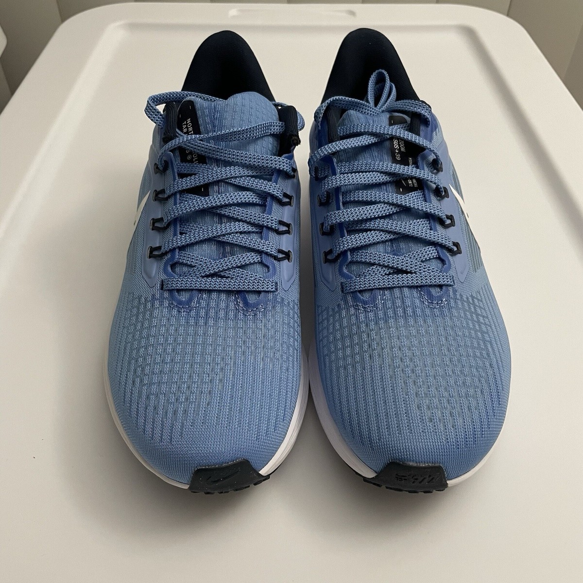Men\'s Size 10 Nike Air Zoom Pegasus 39 UNC Tar Heels Running Shoes DR1967-400 Nike Air Zoom Pegasus 39 Tar Heels UNC Men main image 3