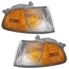 DEPO Driver & Passenger Turn Signal Light Set For 1992-1995 Honda Civic Coupe