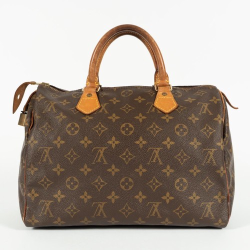 LOUIS VUITTON Monogram Speedy 30 Hand Bag M41526 LV Auth 03A165777222