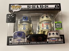 Star Wars - R2-D2 & R5-D4 STAR WARS CELEBRATION 2023 Exclusive Pop! Vinyl 2-Pack
