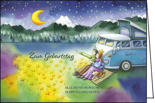 Geburtstagskarte Für Enkelin – 2. Geburtstag, Gänseblümchenfee, 22,9x15,2 Cm, Mit Folienveredelung