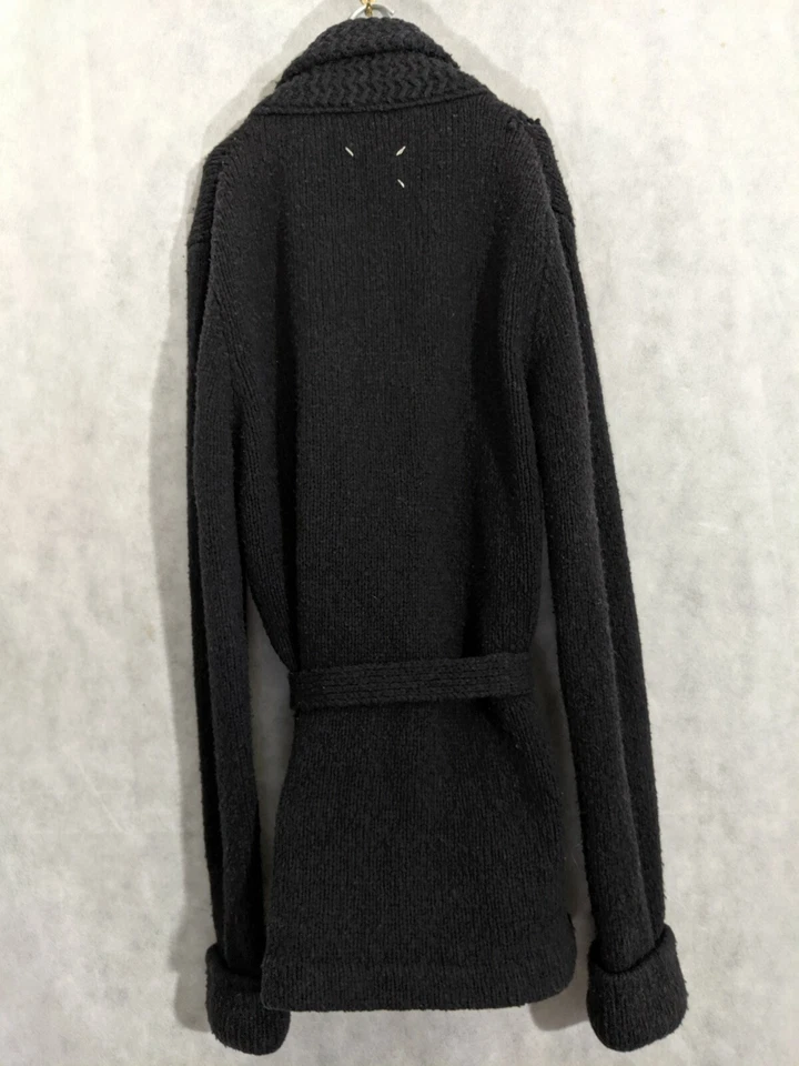 Margiela Miss Deanna Vintage Oversized Chunky Shawl Neck Robe Cardigan Coat - Image 2 of 4