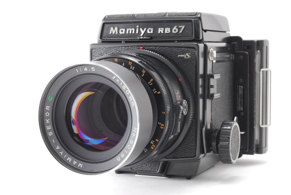 Near Mint] Mamiya RB67 Pro S Camera w/ Sekor C 180mm f4.5 Lens