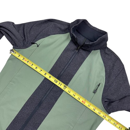 Lululemon Men’s Size S Tactic Jacket Green Gray Commuter Full Zip Athletic - Picture 8 of 10