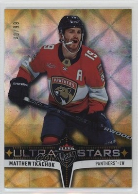 2024-25 Upper Deck Fleer Ultra Stars Gold 40/99 Matthew Tkachuk #US-48 1t51
