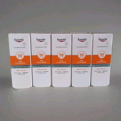 Eucerin Oil Control Sun Protection SPF 50+ 10x5ml  Neu 