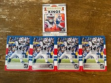 (5) Sammy Watkins 2015 Donruss /614 Gridiron Kings Stat Line Lot Combined Ship