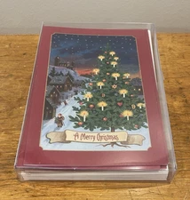 Merck Family's Old World Christmas Classic Holiday Greeting Cards