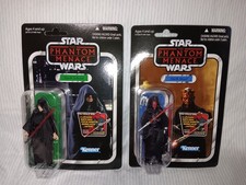 STAR WARS TPM VINTAGE COLLECTION VC79 DARTH SIDIOUS & VC86 DARTH MAUL FIGURES