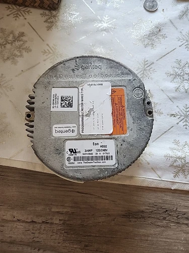 Genteq Eon HD02 3/4HP 120/240V 1/25/2023
