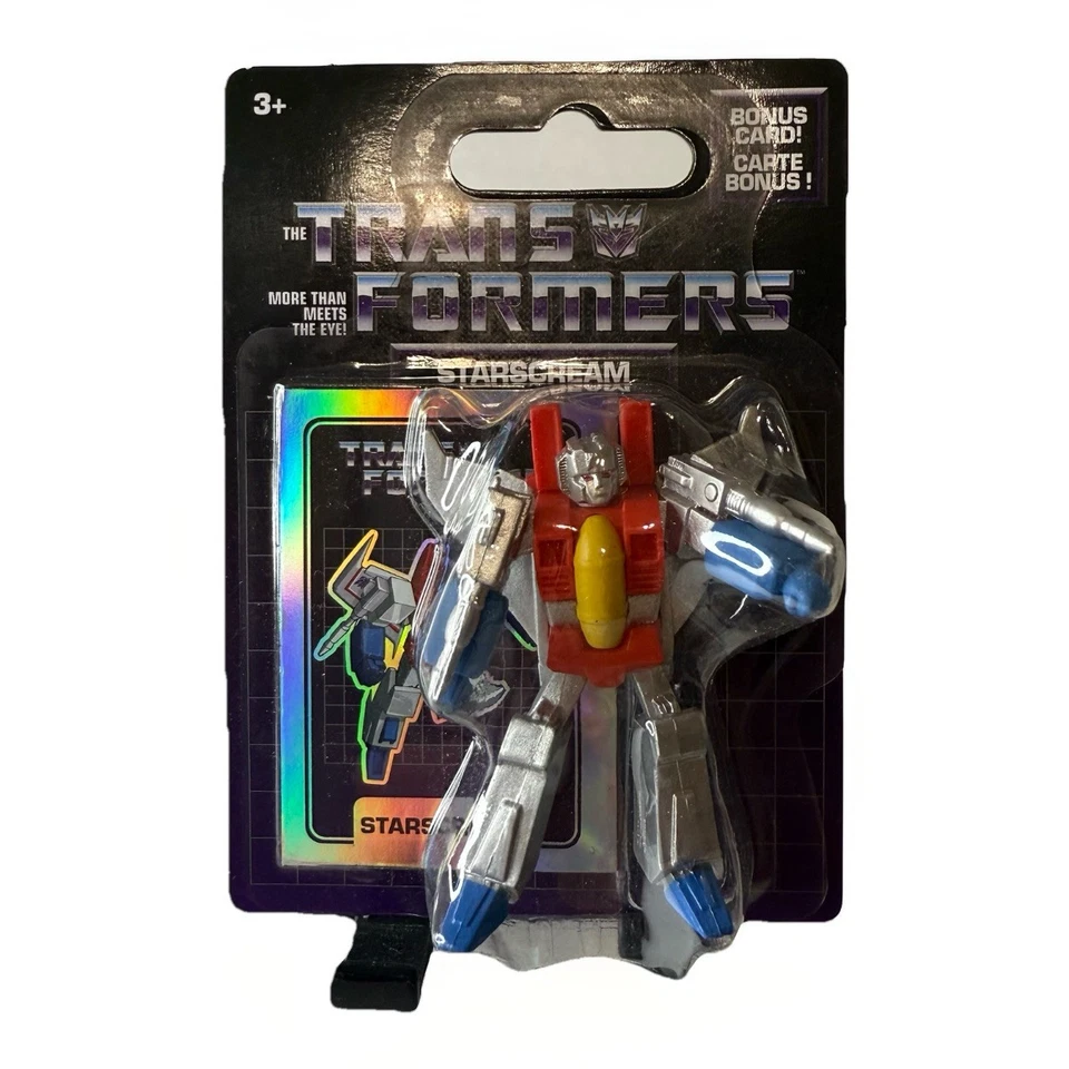 Transformers Figures With Bonus Holo Cards Hasbro Set Of 3 NEW - Image 3 of 4