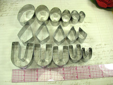 Make Clay Jewelry, Polymer or PMC Clay, 16 Clay Cutters, Earrings, Make Offer!