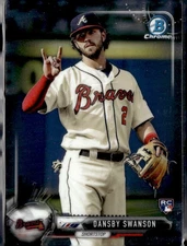 2017 Bowman Chrome Dansby Swanson Rookie