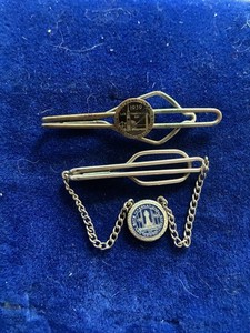 1939/40 Golden Gate International Exposition tie bar set bay area sf treasure