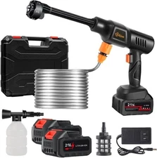 Portable Cordless Pressure Washer, 40000 mAh Battery Powered Pressure Washer wit
