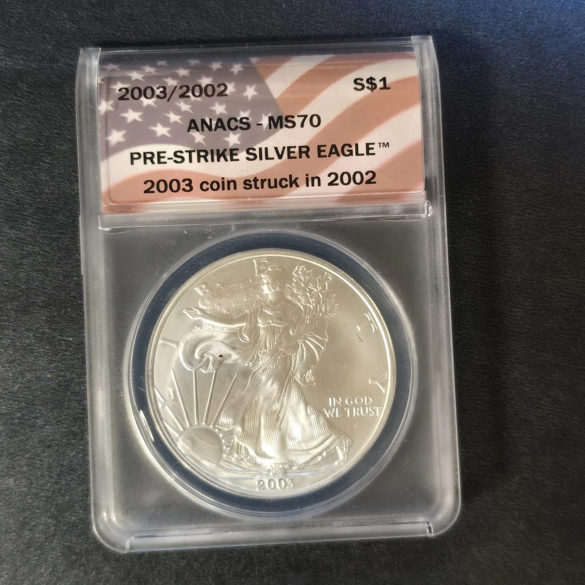American Eagle MS 70 Graded 2003 Silver Bullion Coins for sale | eBay