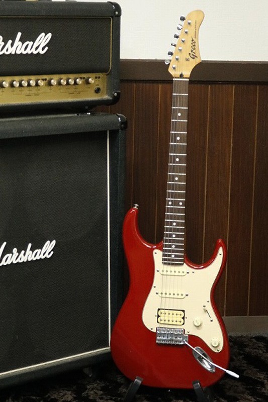 1990's made Greco GPM-1R Stratocaster type Fiesta Red Fujigen Made