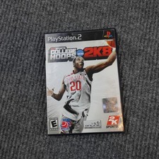 College Hoops 2K8 Sony PlayStation 2 PS2 Basketball Game Case Disc 2K Sports