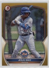 2023 Bowman Draft Gold 34/50 Jesus Baez #BD-108 0c6