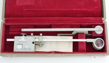 ARISTO Nr. 1130 L Planimeter Dennert & Pape Hamburg Germany im Etui