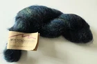 1 Hank Mountain Colors Yarn Hand Dyed Mohair Wool Nylon 100g 225yd Evergreen