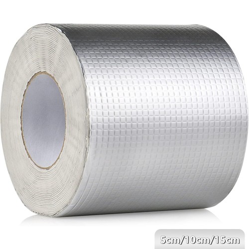 5M starkes wasserdichtes Klebeband Butyl Seal Gummi Aluminiumfolienband 50-150mm - Bild 20 von 22