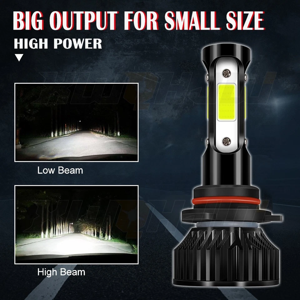 ✅Faro LED blanco + bombillas antiniebla para Chevrolet K1500 K2500 K3500 1990-1998 Foto 3 de 4