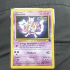 Pokémon TCG Mewtwo Black Star Promo 3 WOTC 1999 WB ‘The First Movie’ Stamp