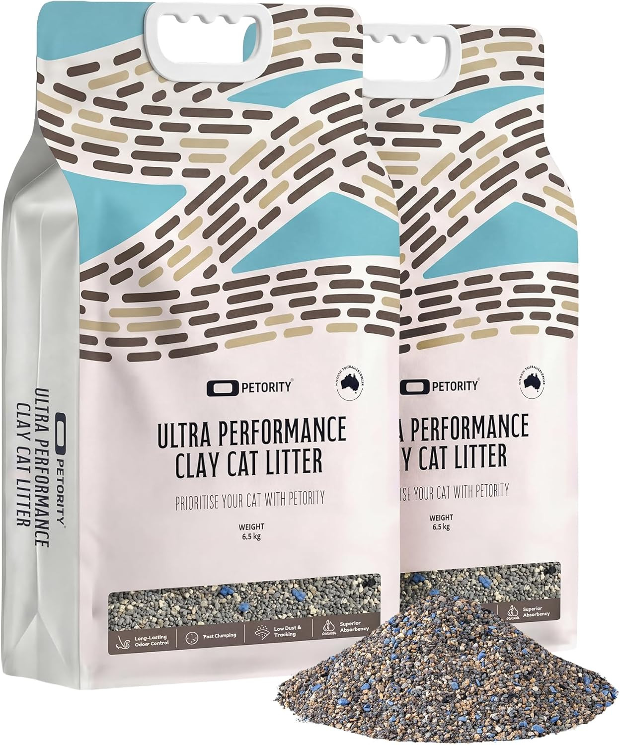 Clumping Clay Cat Litter, Ultra Performance 3-In-1 Mixed 13Kg | Zeolite and Char — image 7
