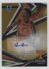2022-23 Bowman U Best of 2022-23 Gold Refractor 48/50 Julian Phillips Auto 09vk