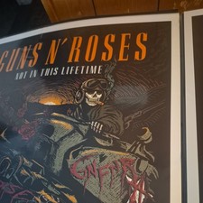 Guns N Roses Lithograph for sale | eBay