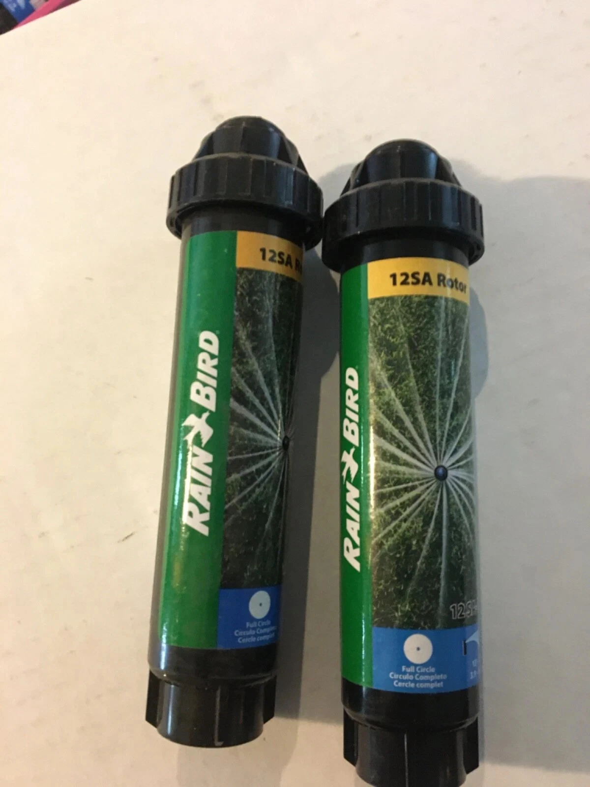 2 LOT FREE SHIPPING Rain Bird 12SA-F Sprinkler 13'-18' US400 Full Rotary 12SAF