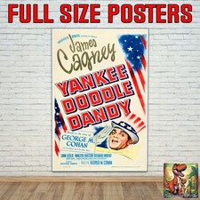 Yankee Doodle Dandy James Cagney Repro Poster Similar To A1 - 36"x24"