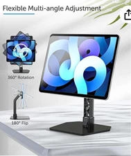 Magnetic Stand for iPad, Multifunctional Portable Tablet Holder, 360° NEW!