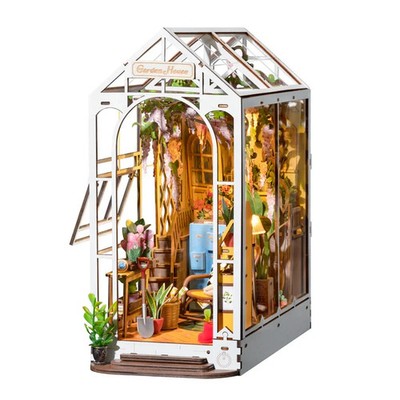 Rolife 3D-Holz-Puzzle Book Nook ''Garden House'' TGB06